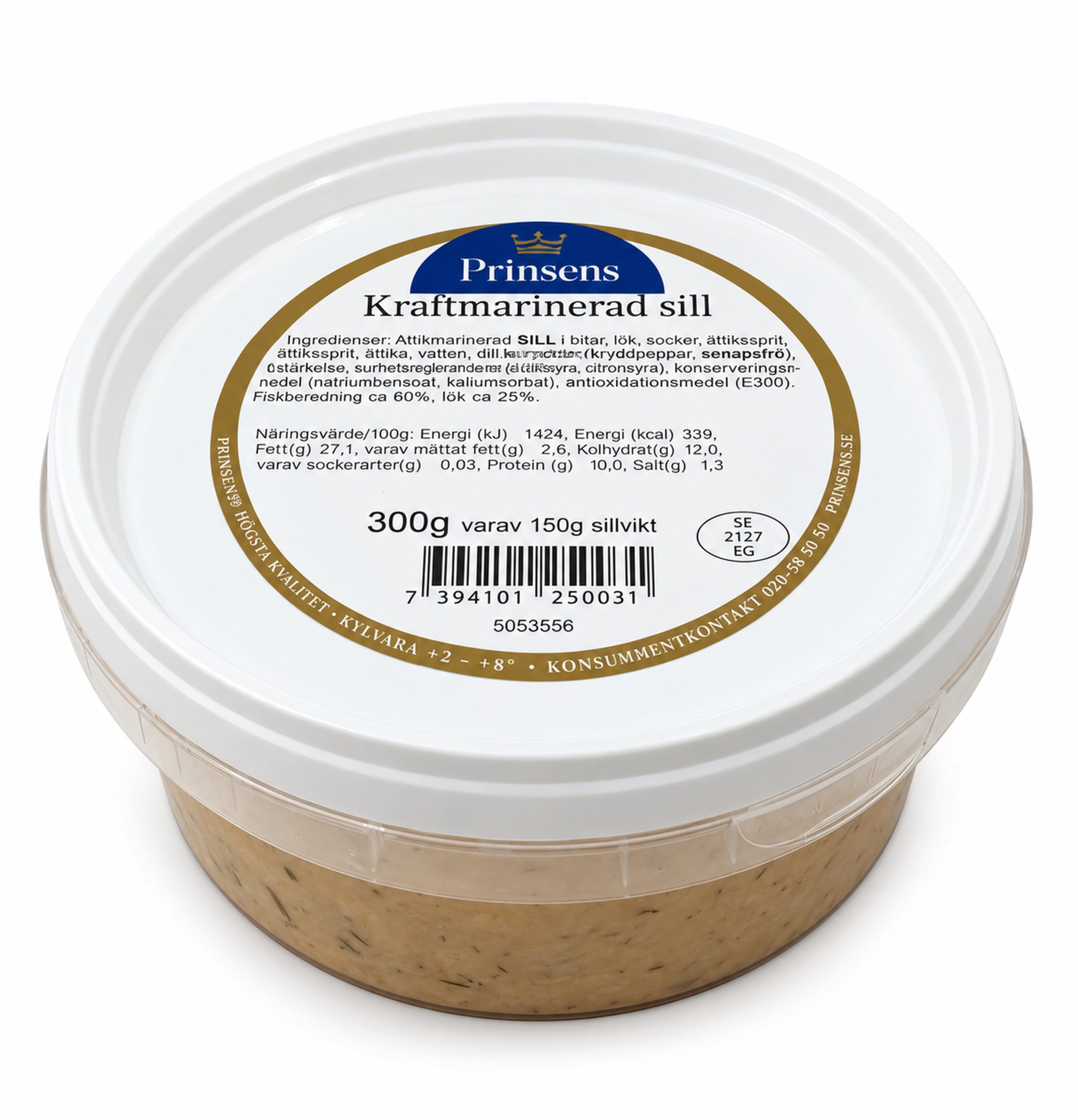 The Prince's Crayfish-Marinated Herring