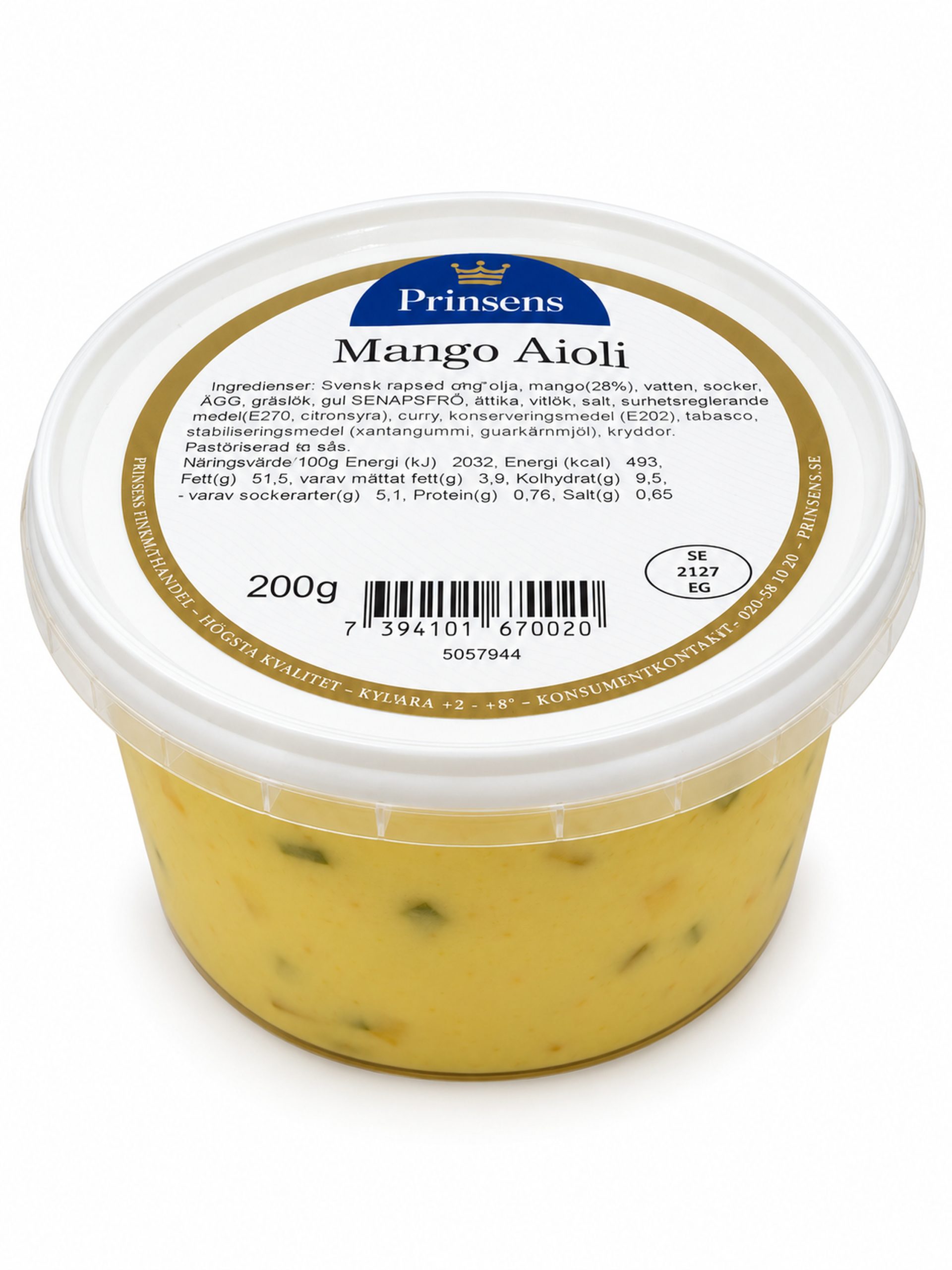 Prinsens Mango-Aioli