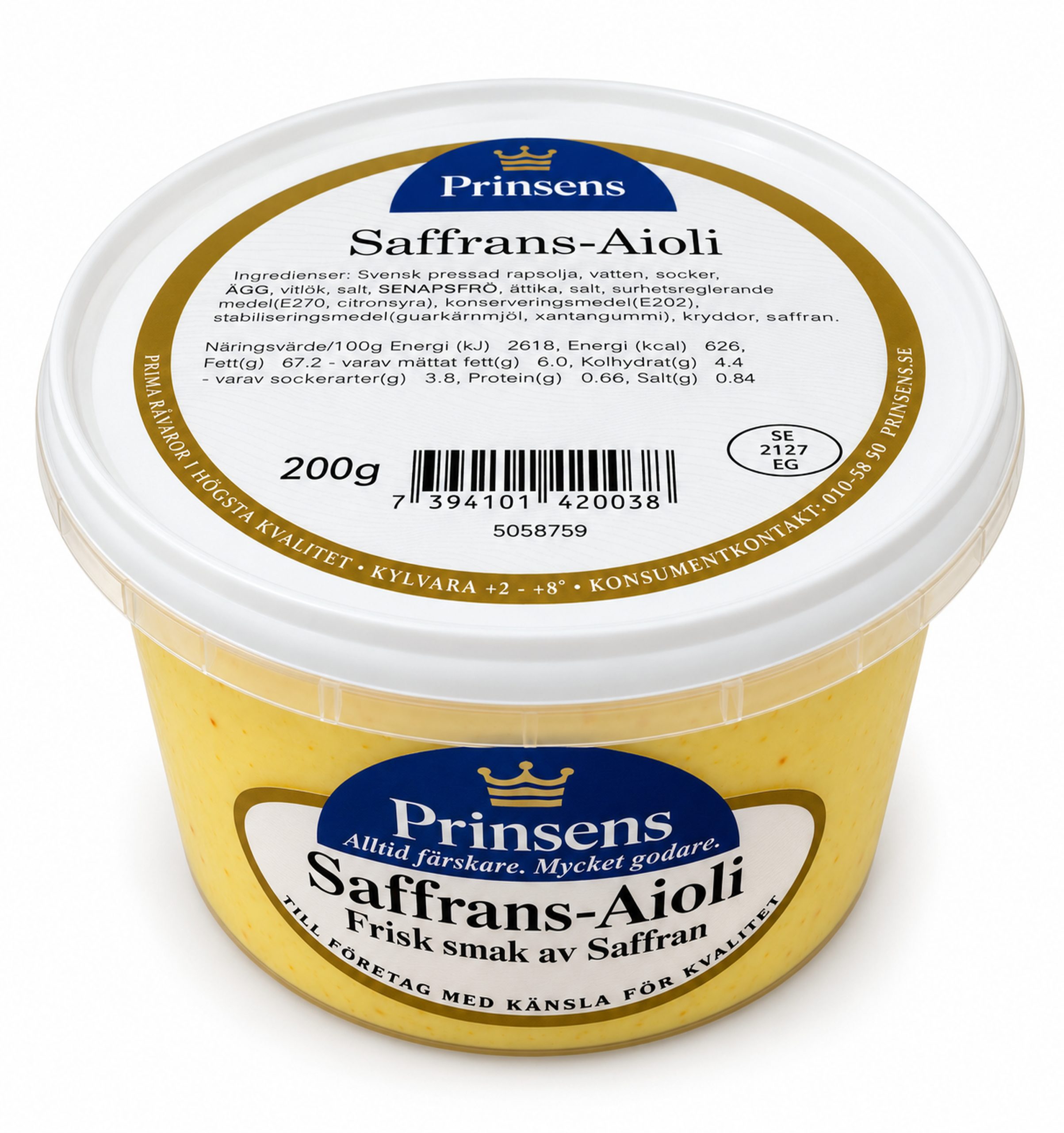 Prinsens Saffrans-Aioli