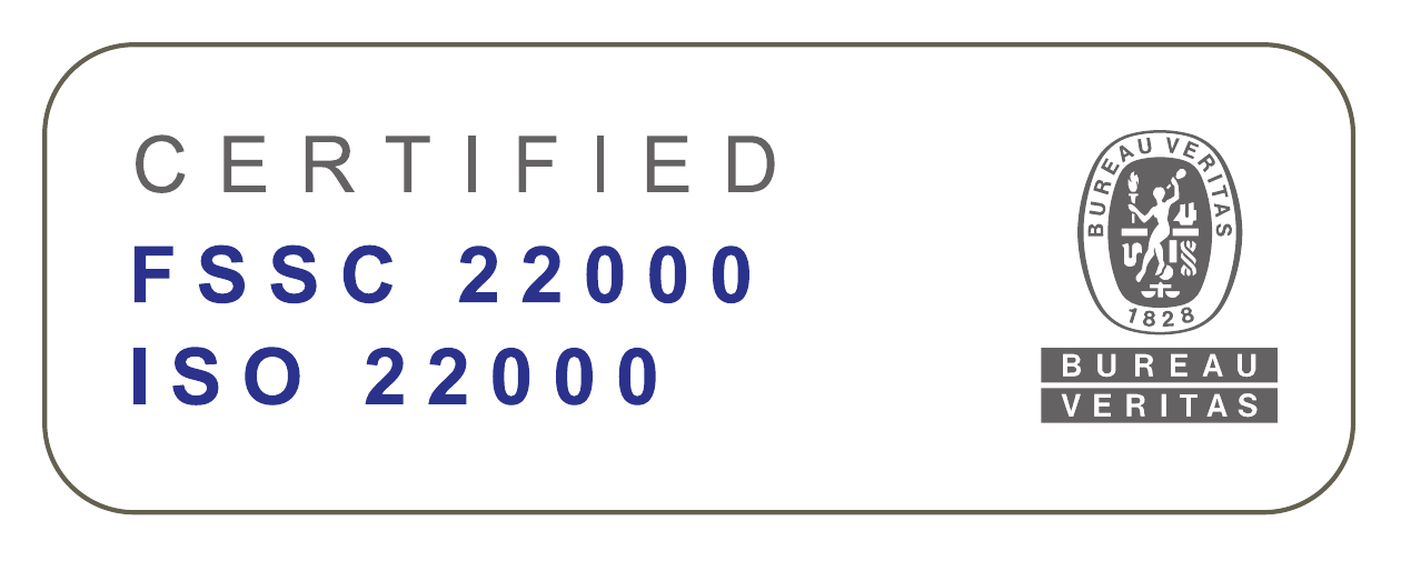 FSSC 22000 och ISO 22000 – certifierat av Bureau Veritas